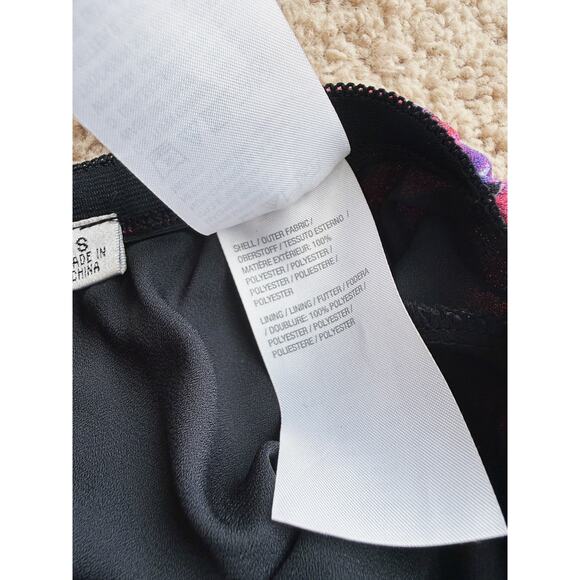 Bob Mackie Wearable Art Flowy Lined Midi Skirt S Colorful Elastic Dopamine Artsy - Picture 8 of 10